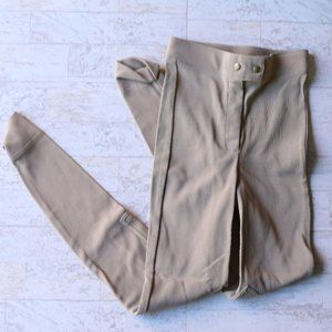 American Apparel Taupe Riding Pants